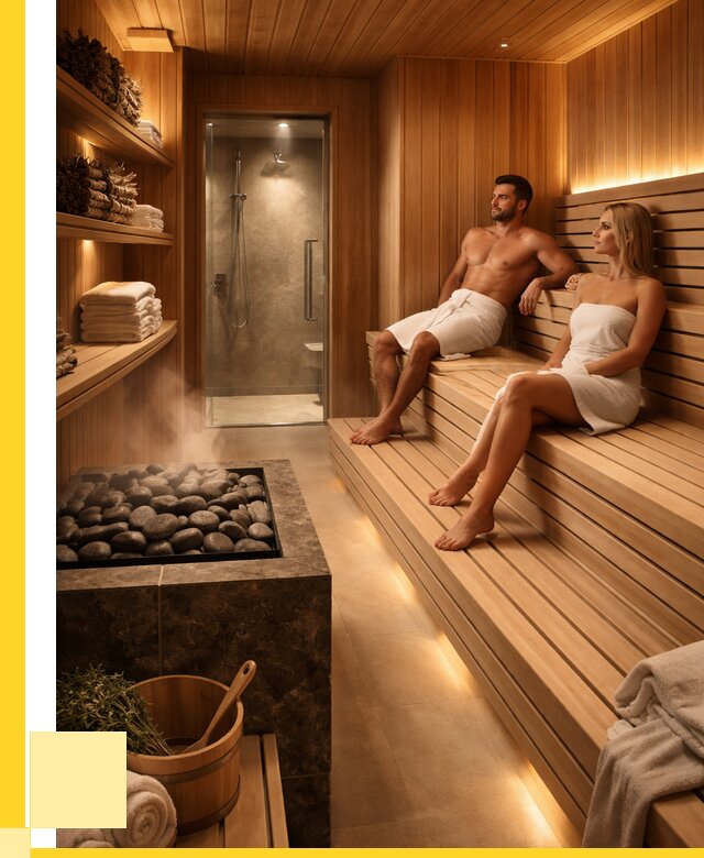 Интерьеры саун под ключ в Ухте от 182250 р. | ЭриданХта