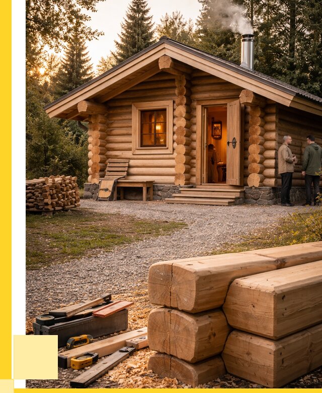 Строительство бань и комплексов в Ухте от 455625 р.| ЭриданХта