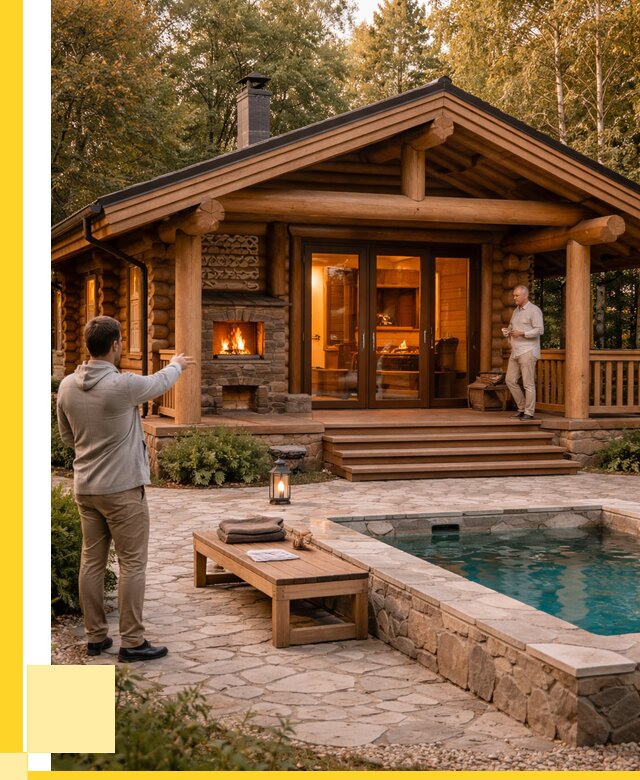 Проекты бань и хамам в Ухте от 25313 р. | ЭриданХта