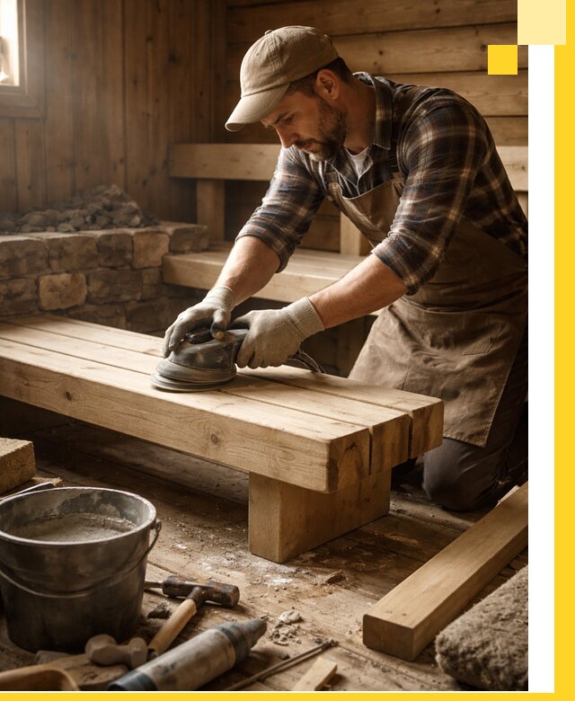 Ремонт бань под ключ в Ухте с гарантией качества и сроков