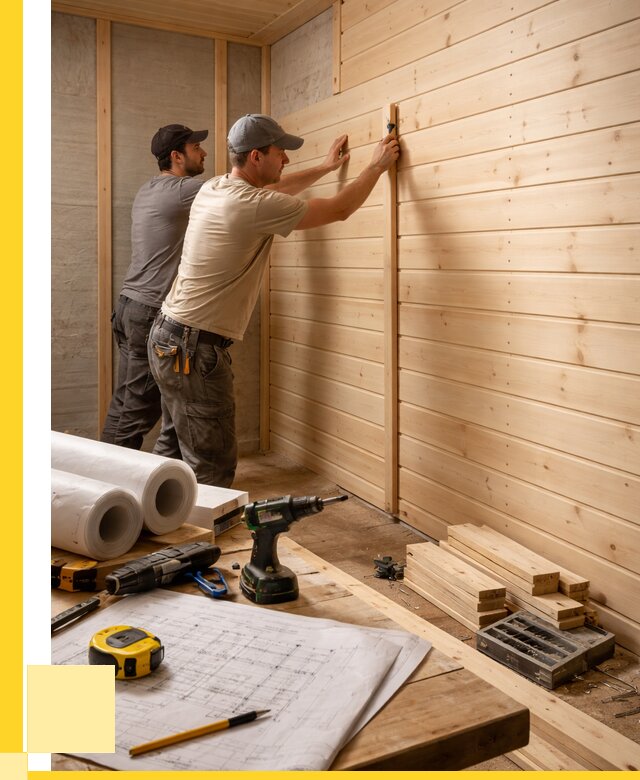 Обшивка бани вагонкой в Ухте от 1215 р., ЭриданХта