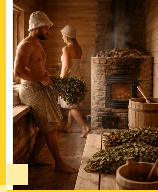 Русские бани в Ухте: проекты и дизайн от 354375 р. | ЭриданХта