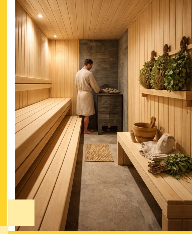 Отделка парной под ключ в Ухте от 354375 р. | ЭриданХта