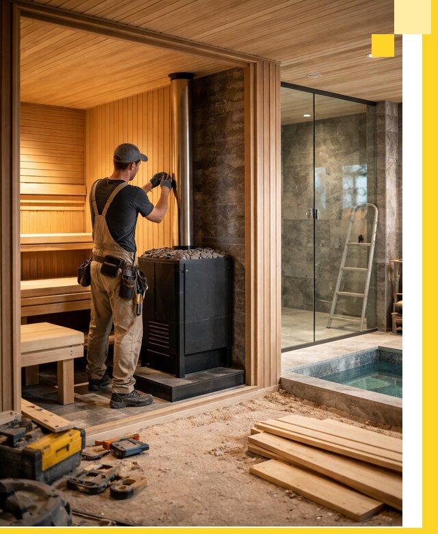 Полное строительство банных комплексов под ключ в Ухте