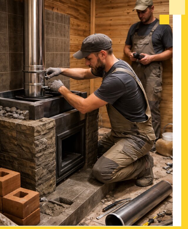 Изготовление и установка банных печей под ключ в Ухте