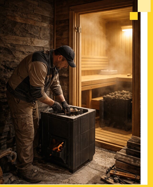 Строительство бани с сауной под ключ в Ухте от проекта до сдачи