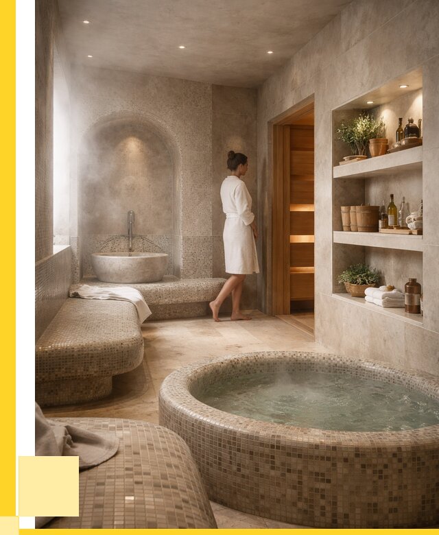 Строительство бани с хамамом в Ухте от 759375 р. | ЭриданХта