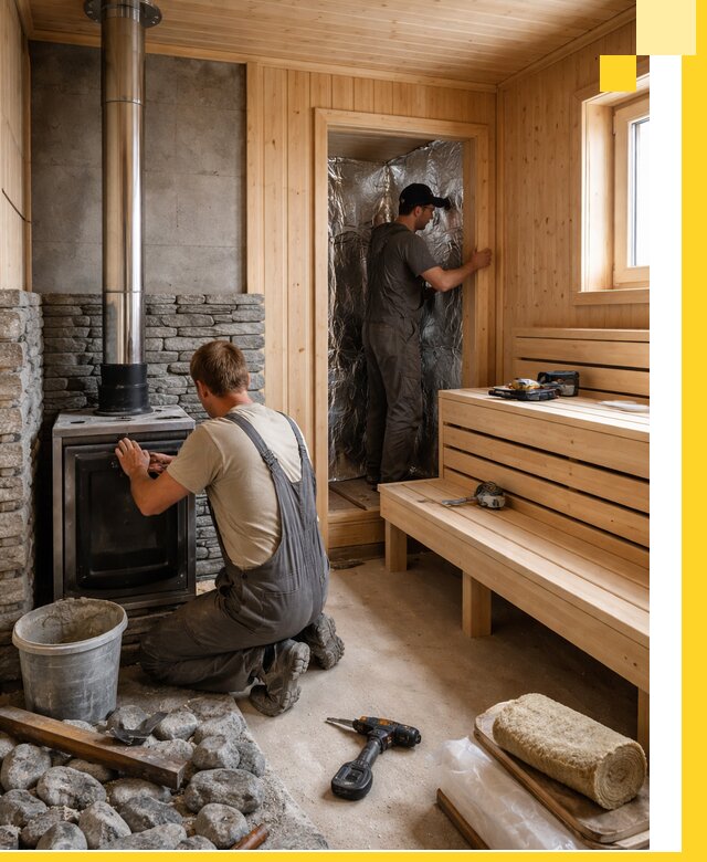 Строительство и изготовление бань под ключ в Ухте