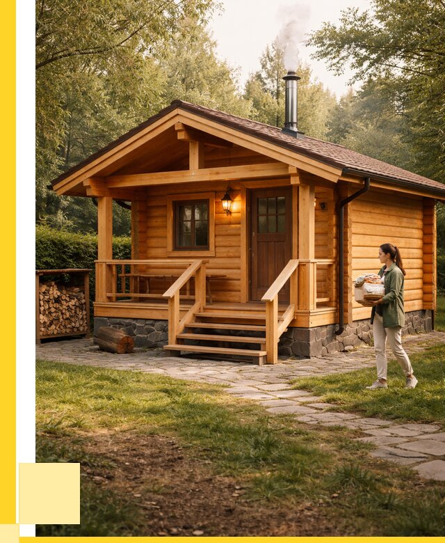 Купить баню под ключ в Ухте от 658125 р. | ЭриданХта