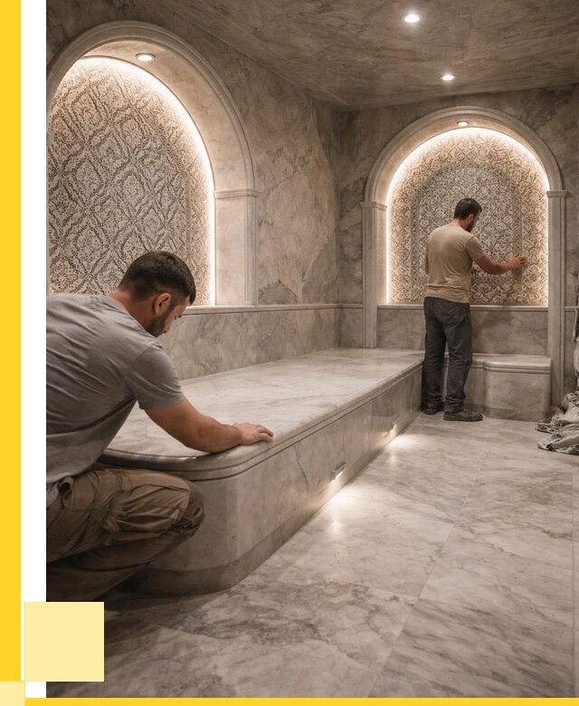 Турецкие бани под ключ в Ухте от 253125 р. | ЭриданХта