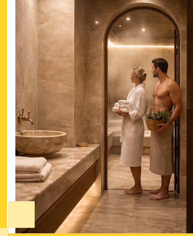 Проект и монтаж сауны и хамама в Ухте от 354375 р., ЭриданХта