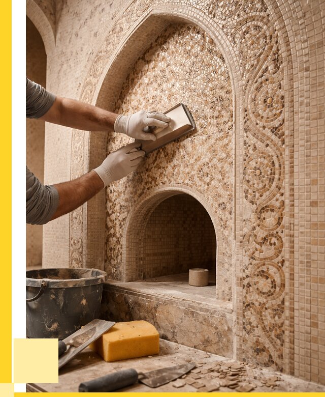 Мозаика для хамама в Ухте под ключ от 5063 р. | ЭриданХта