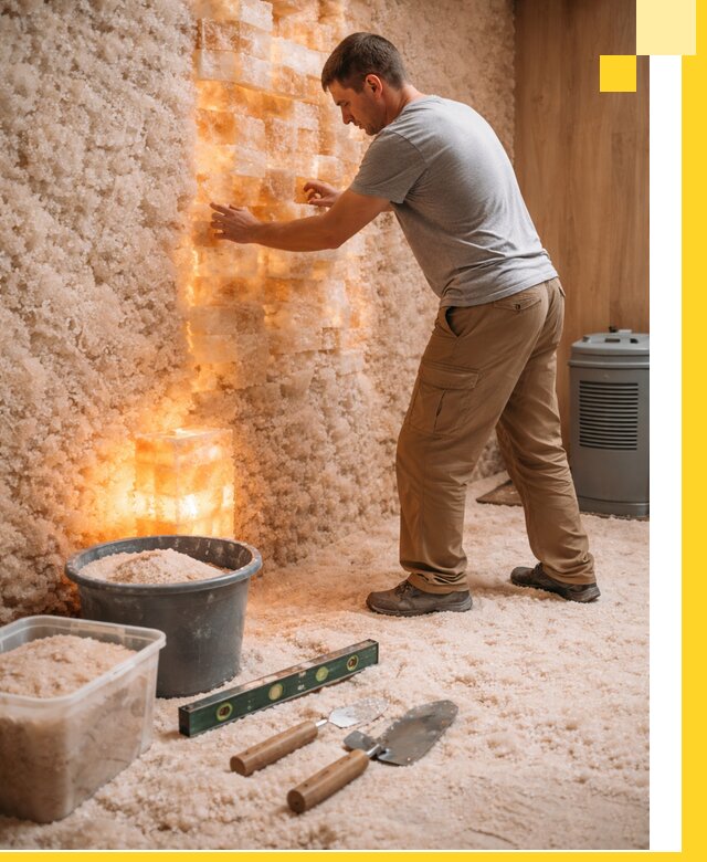 Проектирование и монтаж соляных комнат в Ухте под ключ