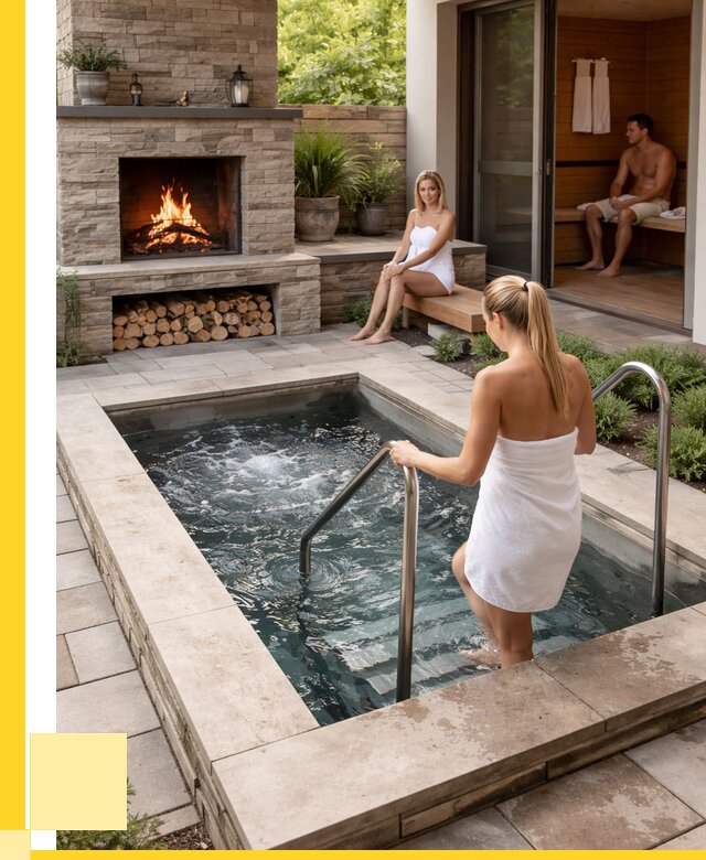 Холодные купели под ключ в Ухте от 45563 р. | ЭриданХта